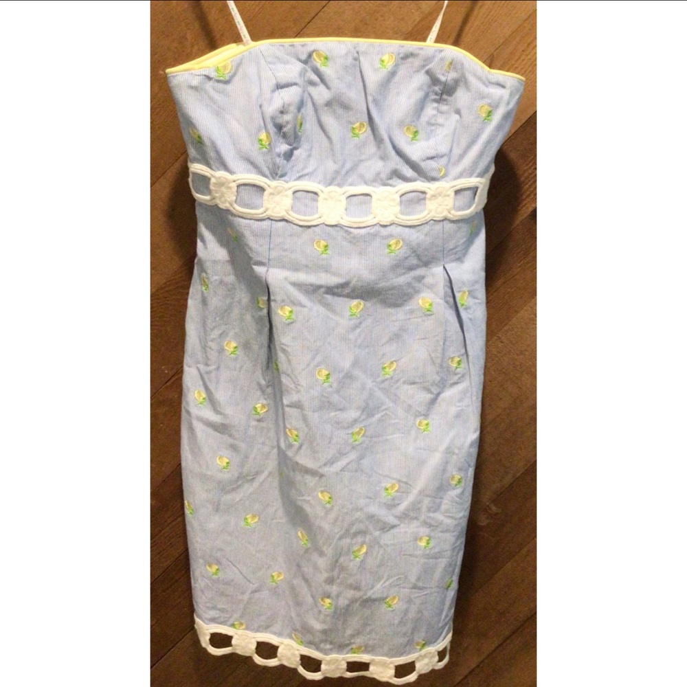 Lilly Pulitzer - Betsey Embroidered Home Slice Dress 
Size: 0